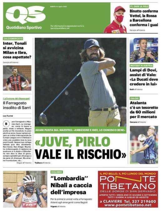 Qs - Adani: “Pirlo vale il rischio”