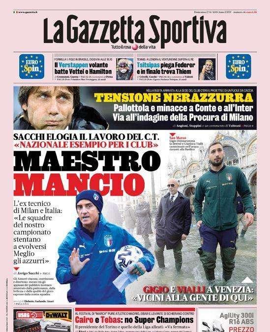 Gazzetta - Mister Mancio, Pjanic rischio Bergamo 