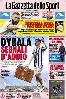 Gazzetta - Dybala, segnali di addio 