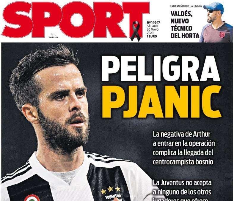 Sport - Pericolo Pjanic 