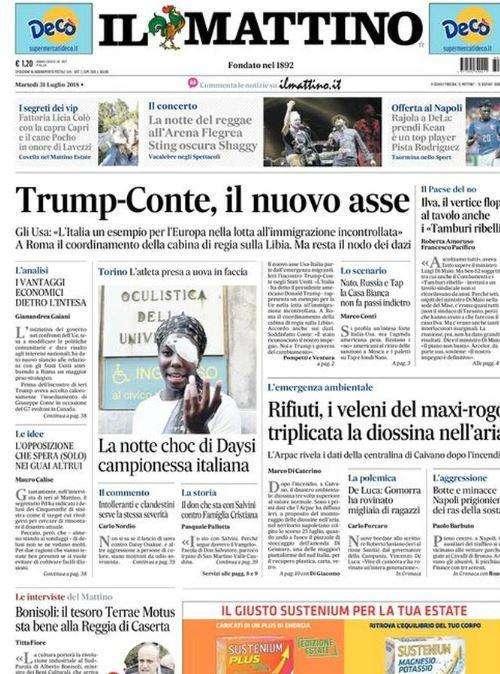 Il Mattino - Napoli, idea Kean