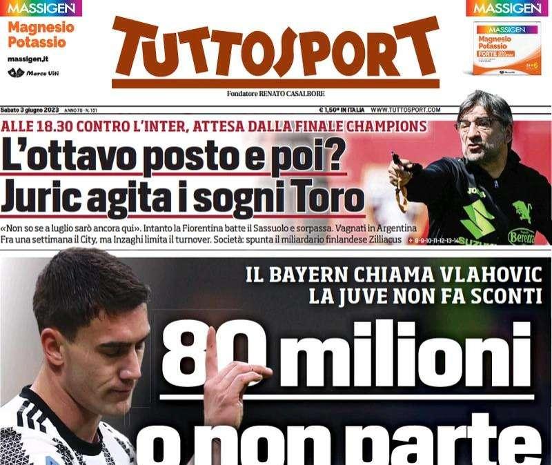 Tuttosport - 80 milioni o non parte 