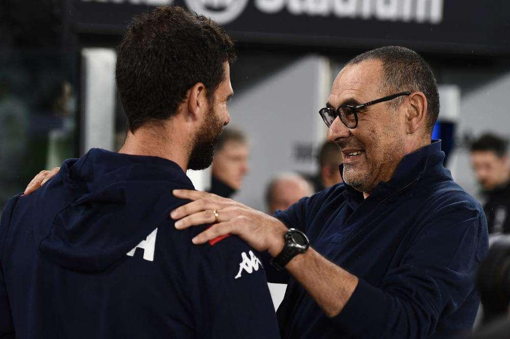 SARRI A SKYSPORT: “Un primo tempo sotto ritmo eravamo incerti. Abbiamo ampi margini di miglioramento”