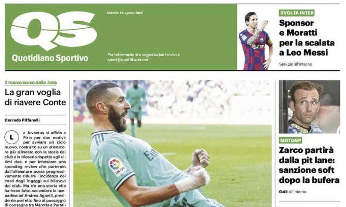 QS - Cr7 chiama, vuole Benzema 