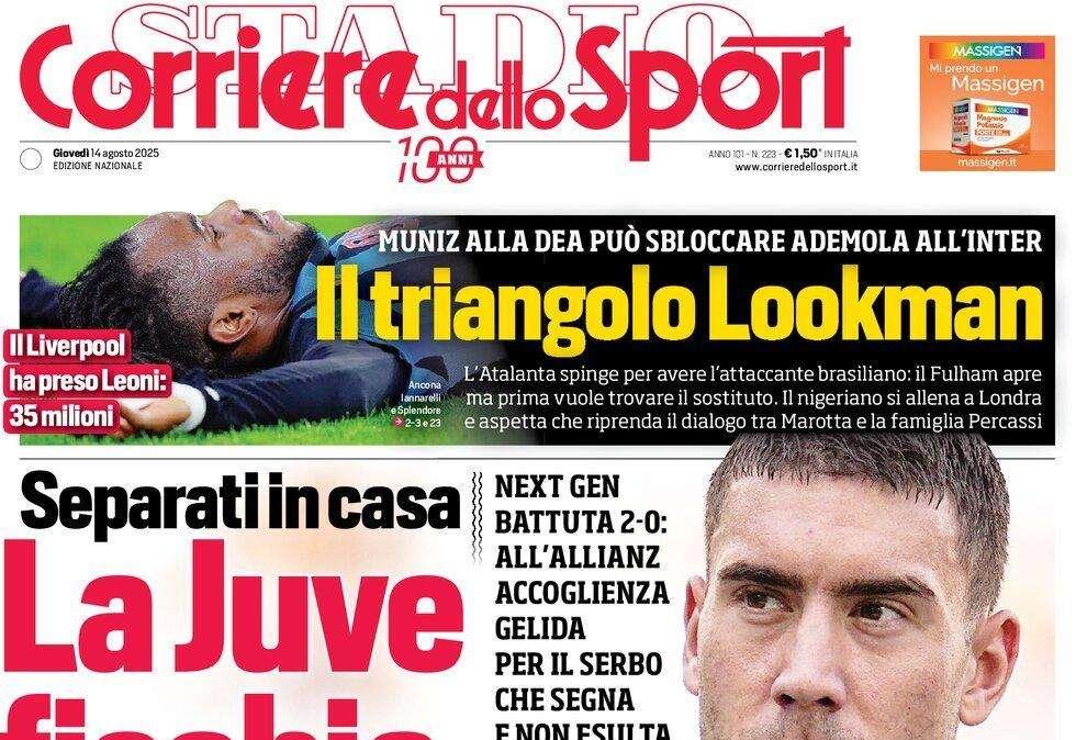 Corsport - La Juve fischia Dusan 