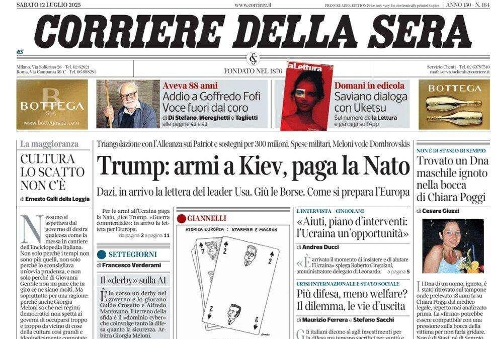 Corsera - Il piano Modesto per Muani