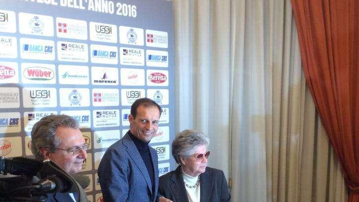 TJ - ALLEGRI al Premio Ussi: "Porto abituato a giocare certe partite. Ora Roma e Supercoppa. Il mio arrivo alla Juve? Ho un ricordo vago..."