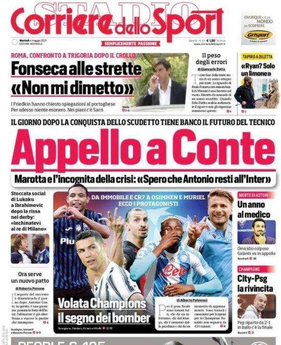 Corsport - Appello a Conte