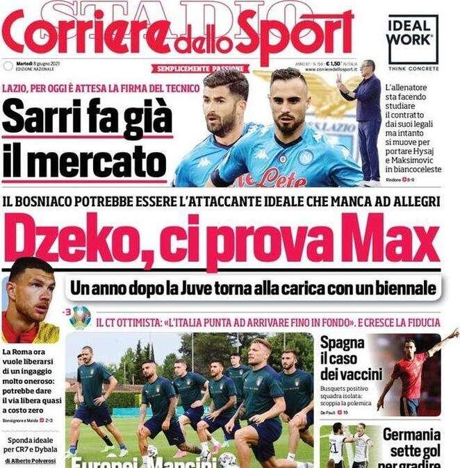 Corsport - Dzeko, ci prova Max