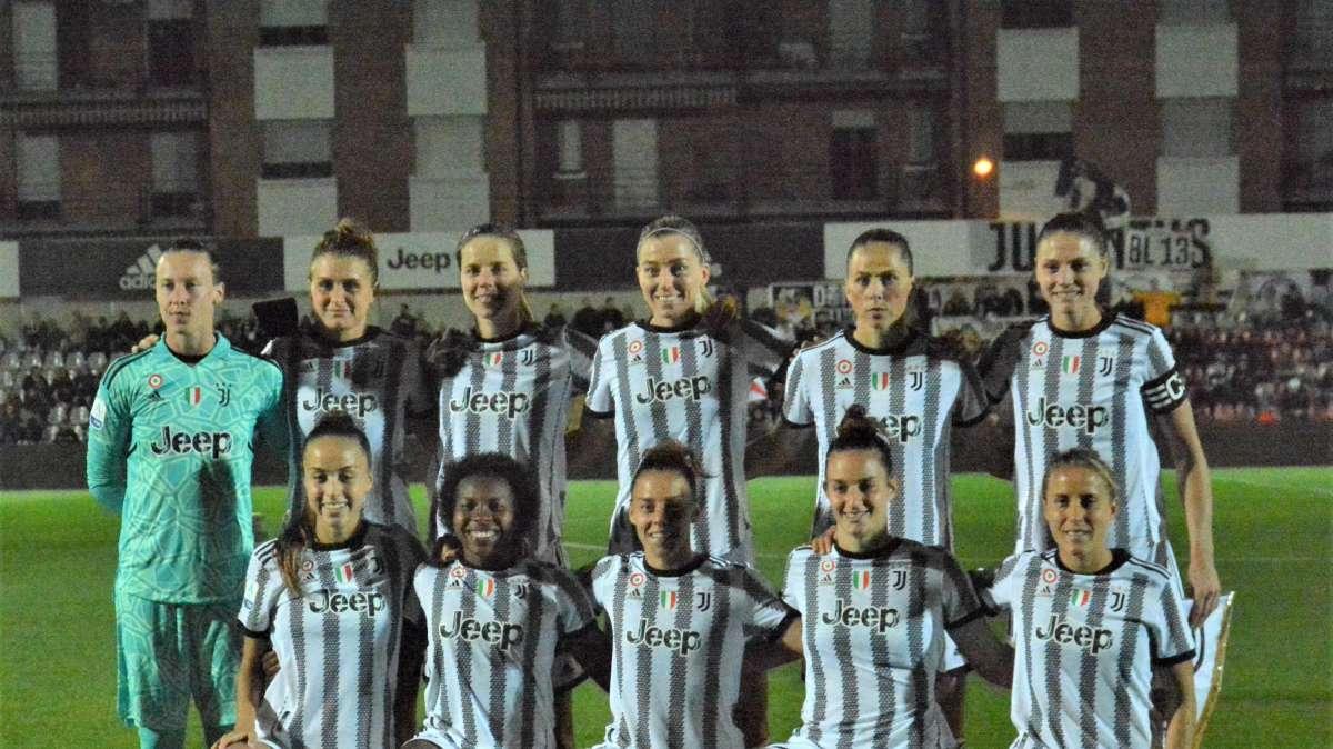 La Juventus Women lavora in vista del match contro la Fiorentina 