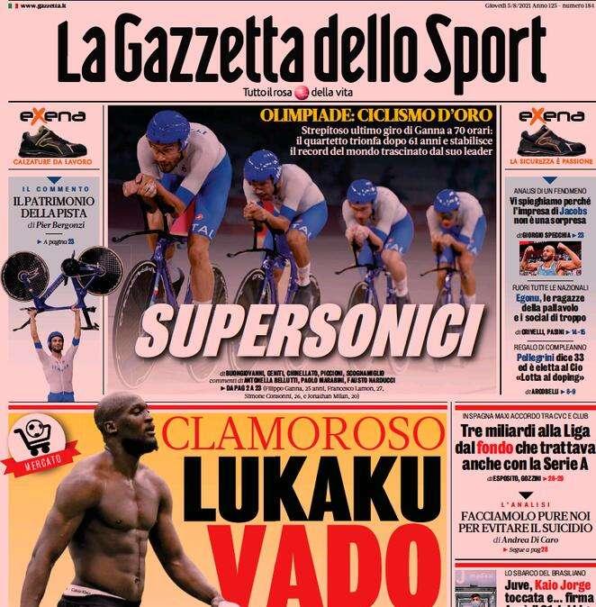 Gazzetta - Clamoroso Lukaku, vado via