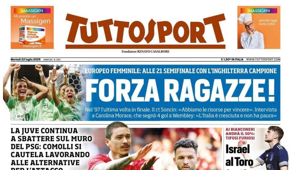 Tuttosport - Attenti a quei tre 