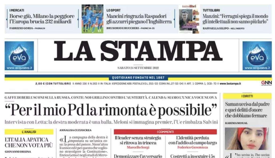 La Stampa - Champions Fondamentale 