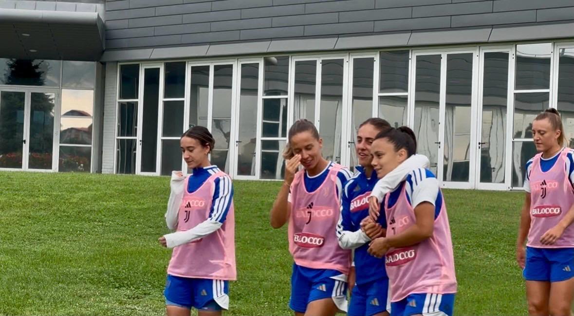 Juventus Women, vigilia di Champions: Brighton e Salvai in gruppo, Capeta ai box