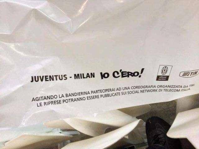 "Coreografia Juve-Milan spot Telecom. Venduti i sentimenti dei tifosi". La protesta dello Juventus Club Doc Valdorcia-Valdichiana "Beppe Furino" (GUARDA FOTO)