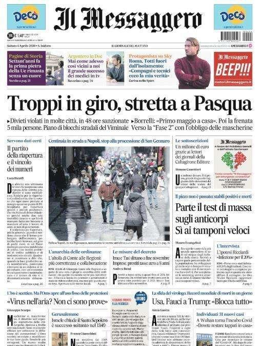 Il Messaggero - La ripresa in ritiro