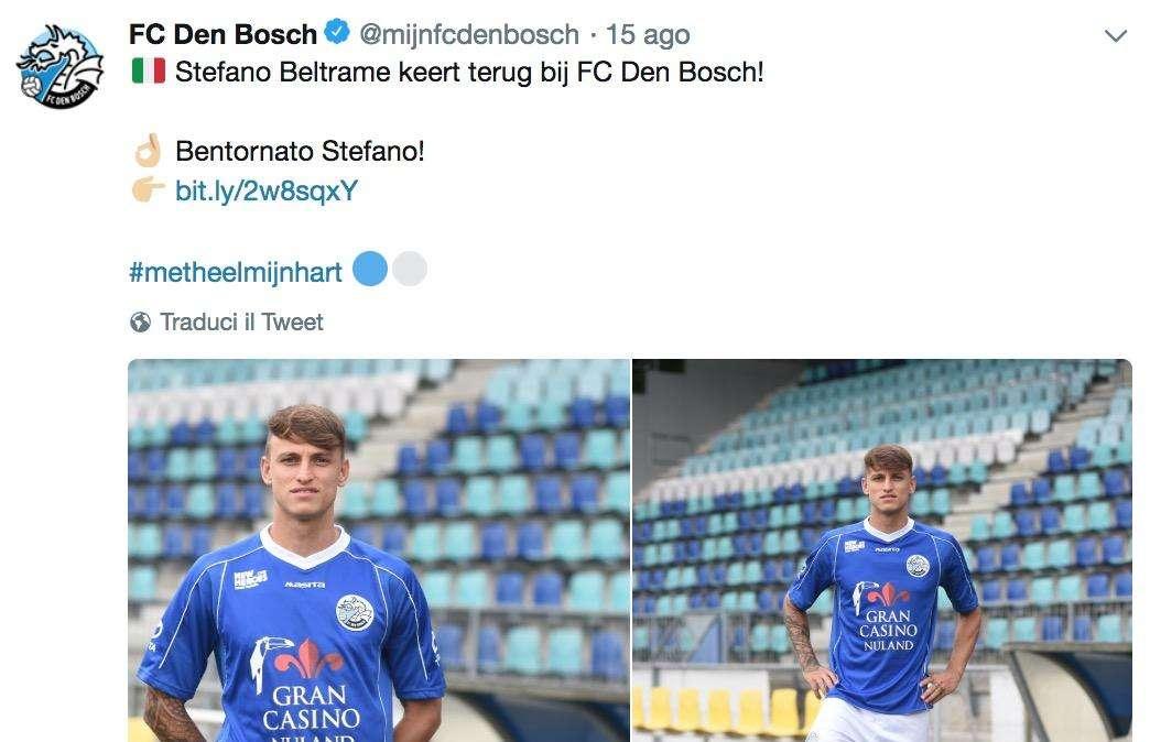 UFFICIALE - Beltrame al Den Bosch