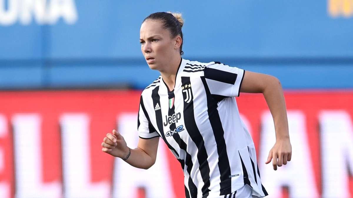 La Juventus su Twitter si complimenta con Staskova