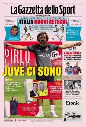 Gazzetta - Pirlo: “Juve, ci sono”