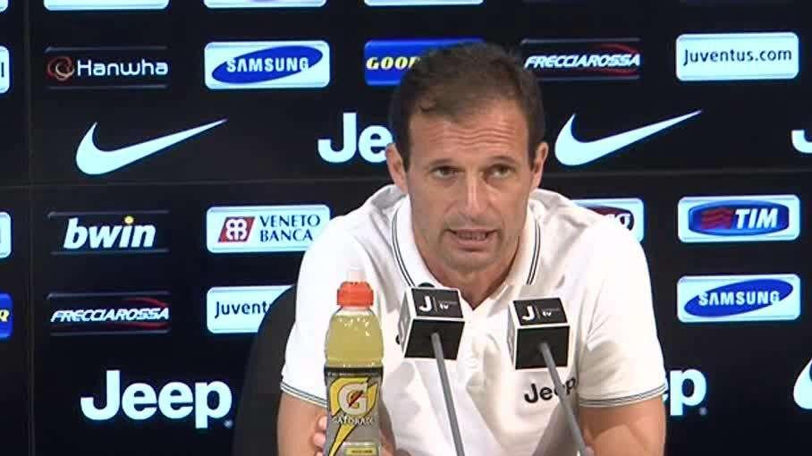 CONFERENZA LIVE - ALLEGRI: "A Genova gara molto difficile. Tevez merita Nazionale. Pogba ai livelli di un top player. Le 500 di Buffon? Traguardo per pochi"