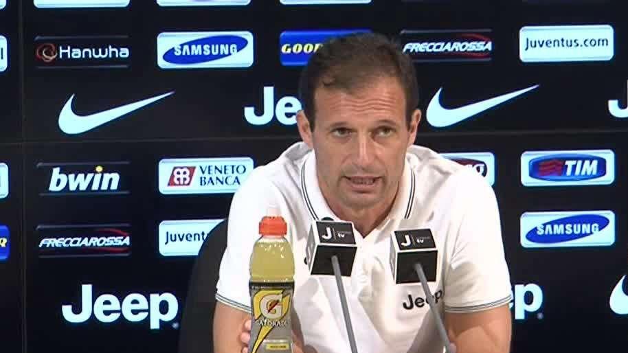 CONFERENZA LIVE - ALLEGRI: "Modulo? Avanti come martedì. Cercheremo di cambiare. Tridente? Si può. Domani gara molto difficile. Ecco la situazione infortunati..."