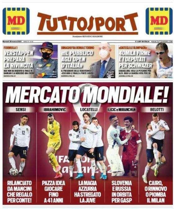 Tuttosport - Mercato mondiale 