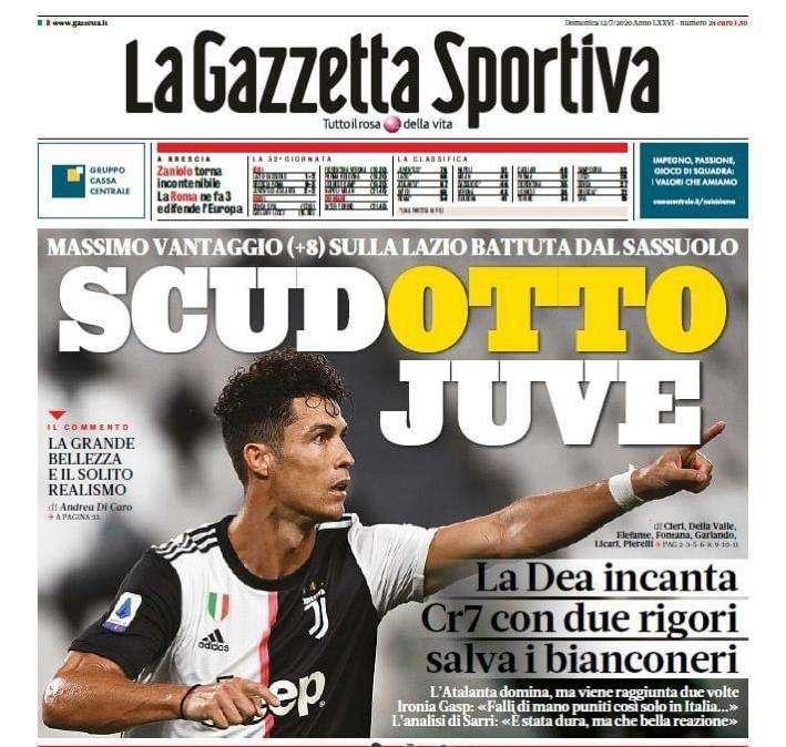 Gazzetta - Scudetto Juve 