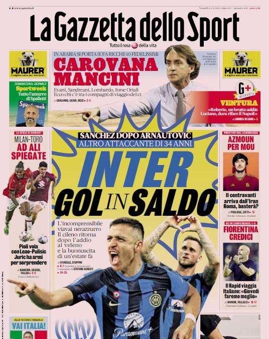 Gazzetta - Inter, gol in saldo 