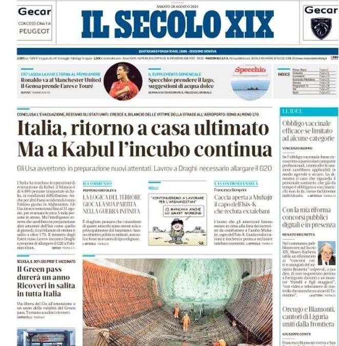 Il Secolo XIX - Cristiano allo United, il Genoa si rinforza