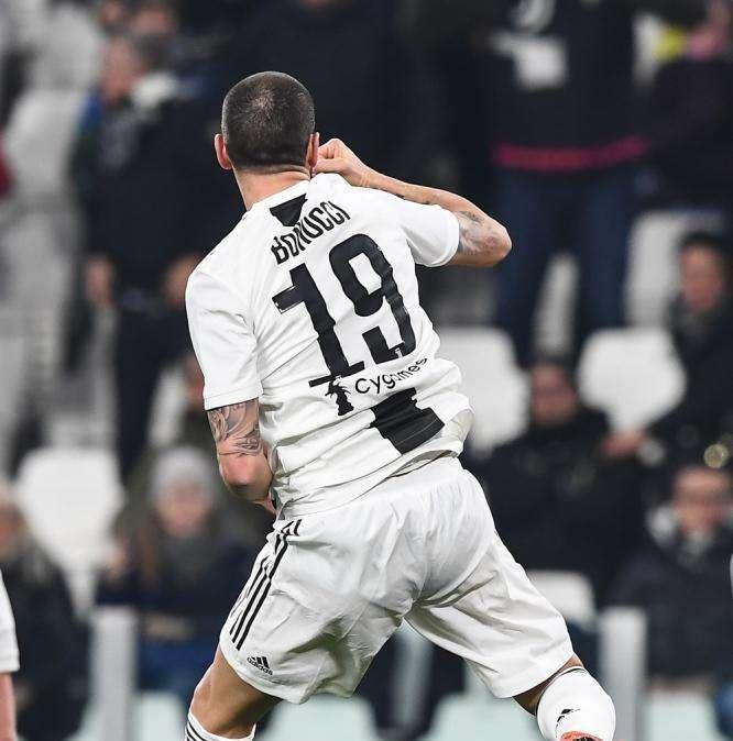 BONUCCI A SKY: "Dedico il gol a Matilda e mia moglie. Siamo in crescita per mercoledì"