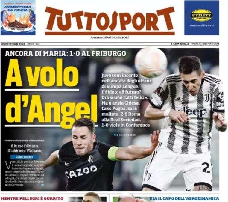 Tuttosport - A volo di Angel