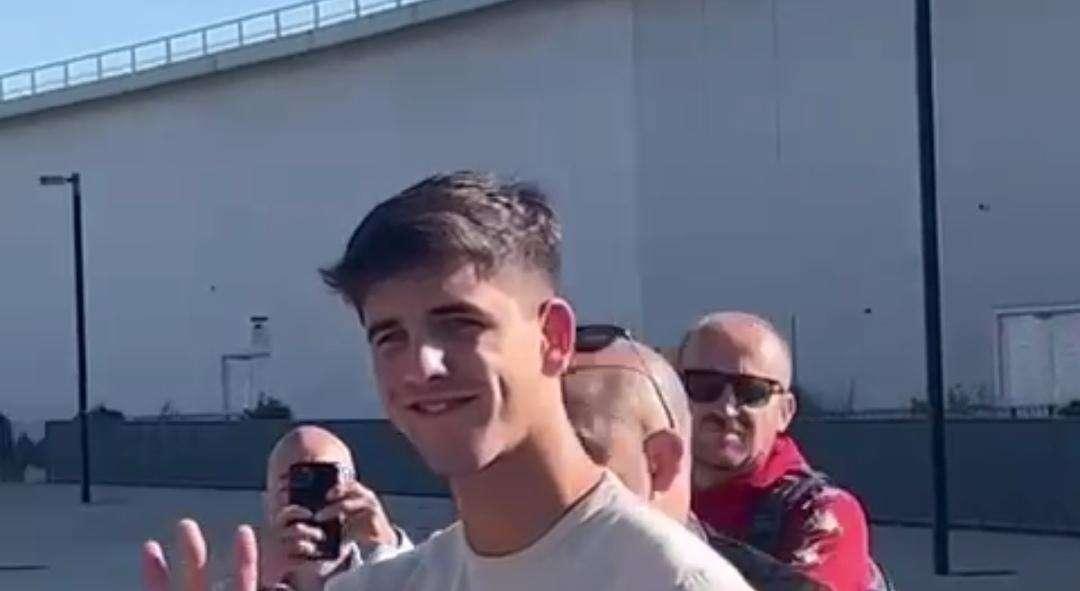 Facundo Gonzalez bianconero fin da bambino: la foto