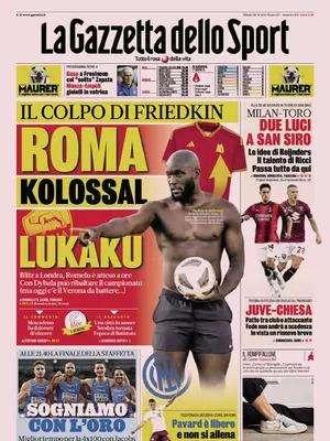 Gazzetta - Patto tra Juve e Chiesa 