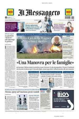 Il Messaggero - Roma spiazzata, Zapata non arriva, Tentazione Lukaku 