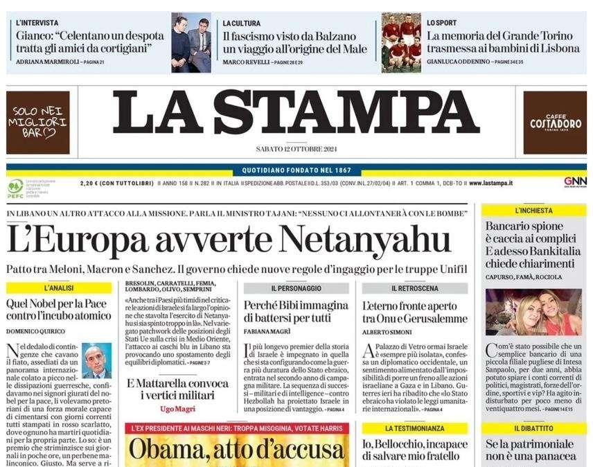 La Stampa - Spalletti innamorato di Cambiaso 