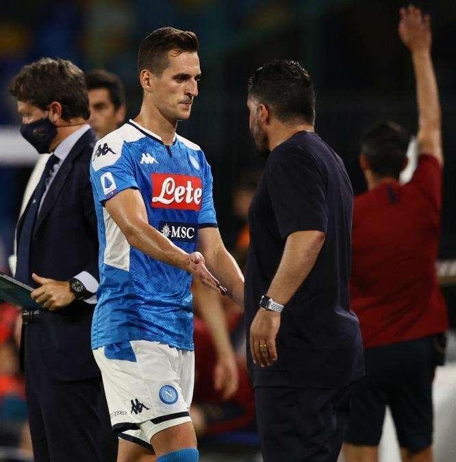 Gazzetta - Milik ed il Milan si fiutano 
