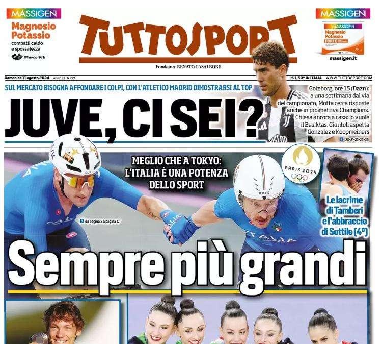 Tuttosport - Juve, ci sei?