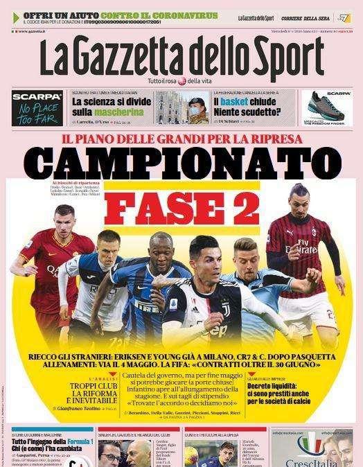 Gazzetta - Campionato fase 2