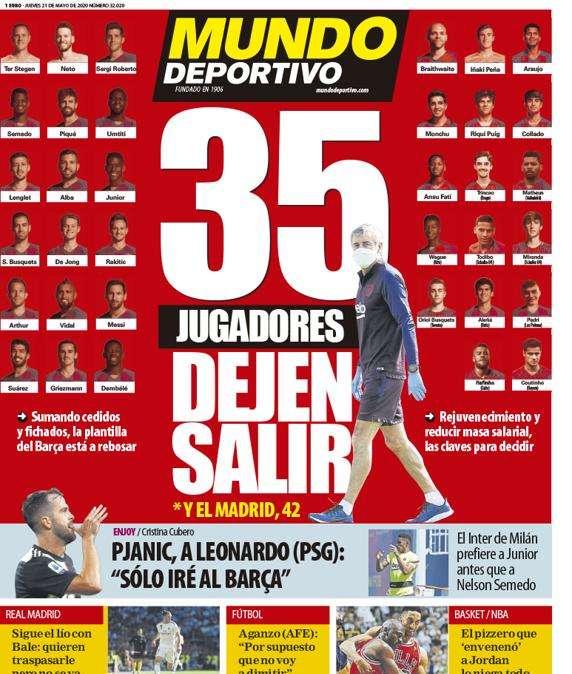 Mundo Deportivo - Pjanic solo al Barcellona 