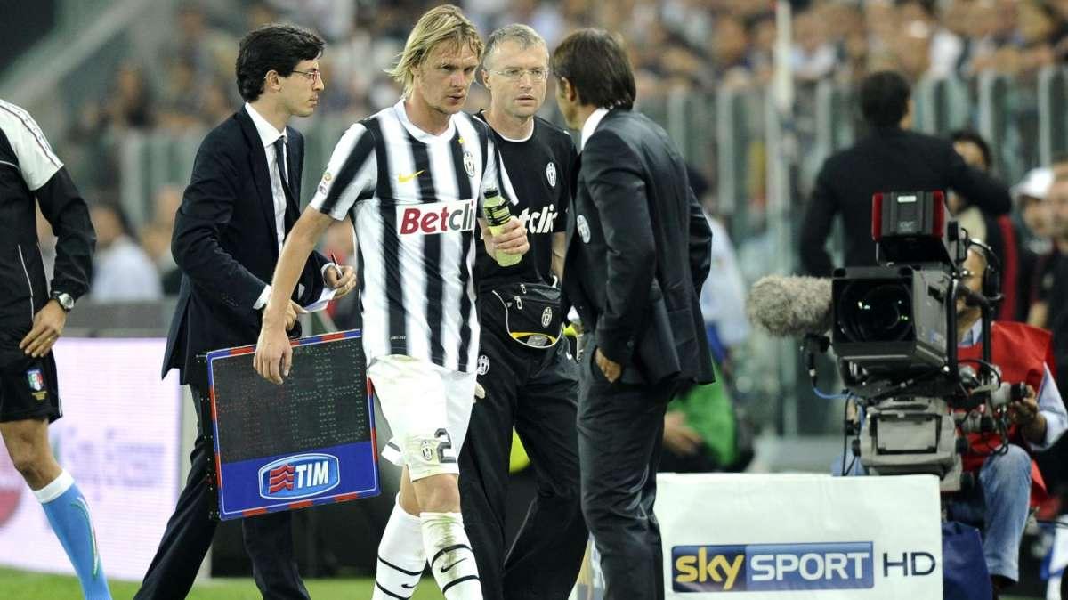 Gazzetta - Krasic vicino alla partenza