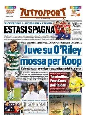 Tuttosport- Juve, mossa su O’Riley, mossa per far scendere il prezzo di Koop