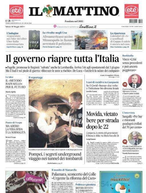 Il Mattino - Calcio ancora nel caos