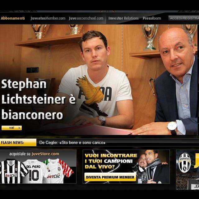 LICHTESTEINER: "Un piacere giocare con questa maglia. Voglio vincere qualcosa"