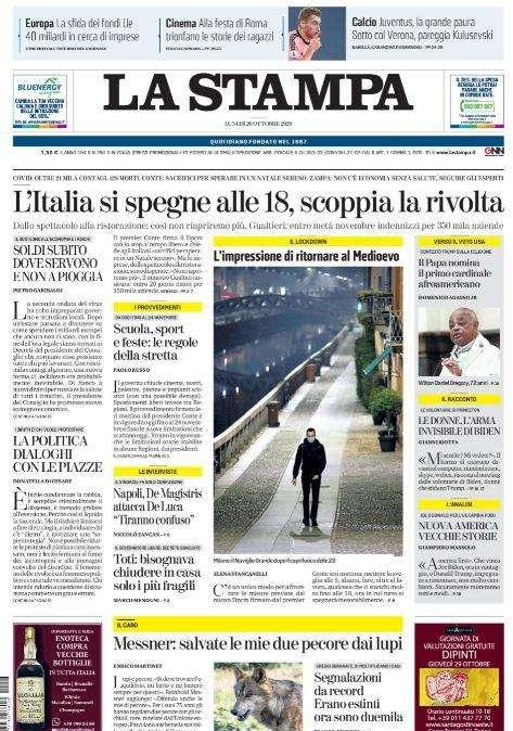 La Stampa - La grande paura
