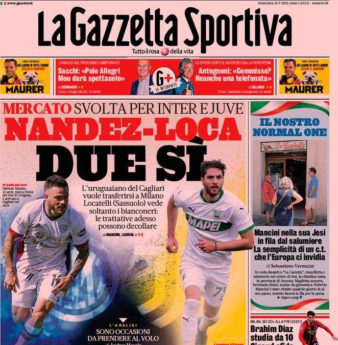 Gazzetta - Nandez e Loca, due si