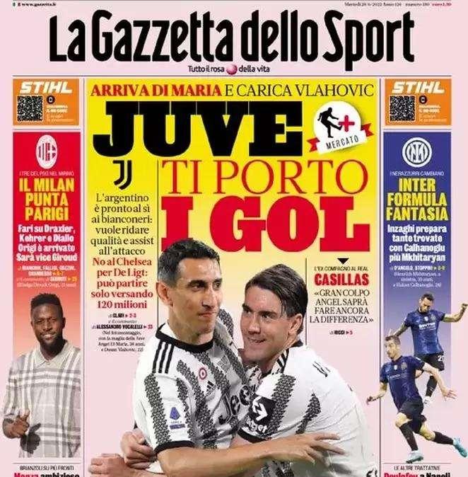 Gazzetta - Juve, ti porto i gol 