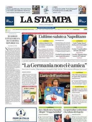 La Stampa - Juve black out