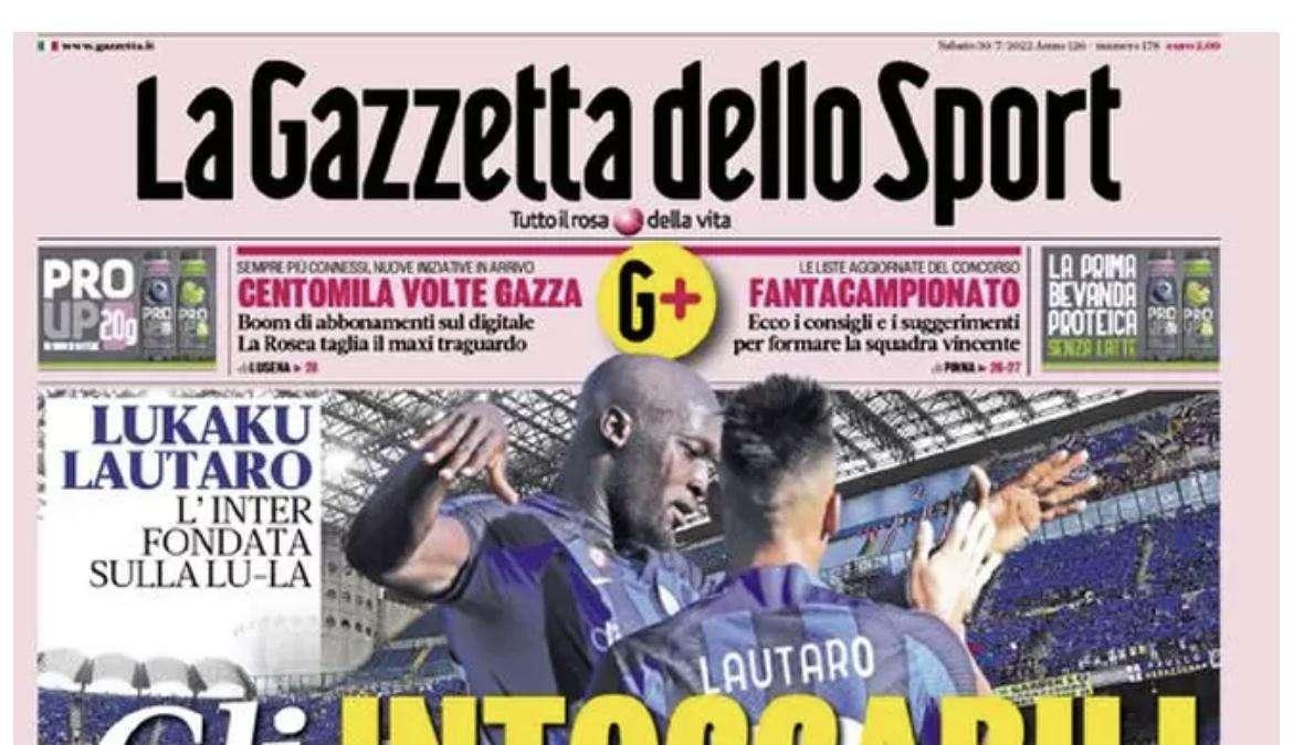 Gazzetta - Gli intoccabili 