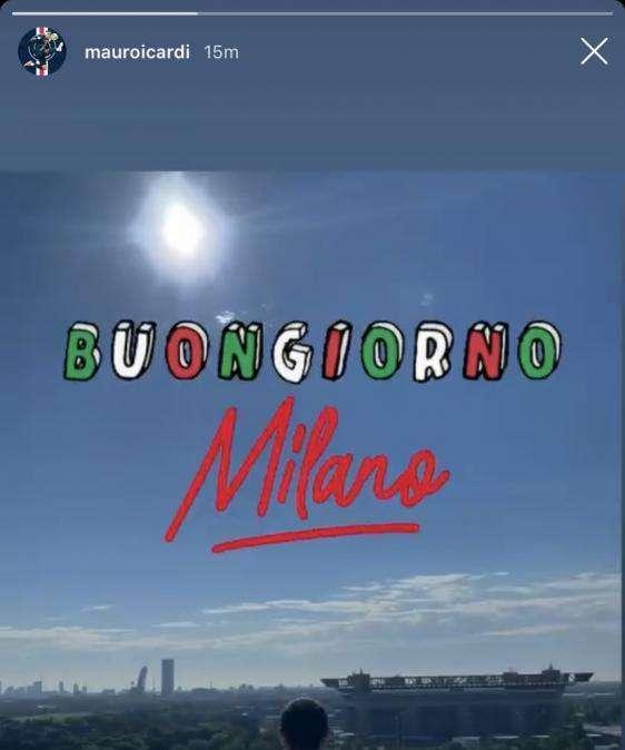 Icardi torna a Milano. Il suo futuro è avvolto nell'incertezza (FOTO)