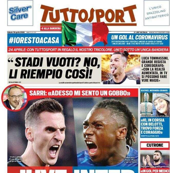 Tuttosport - Juve su Milik, Inter su Kean 